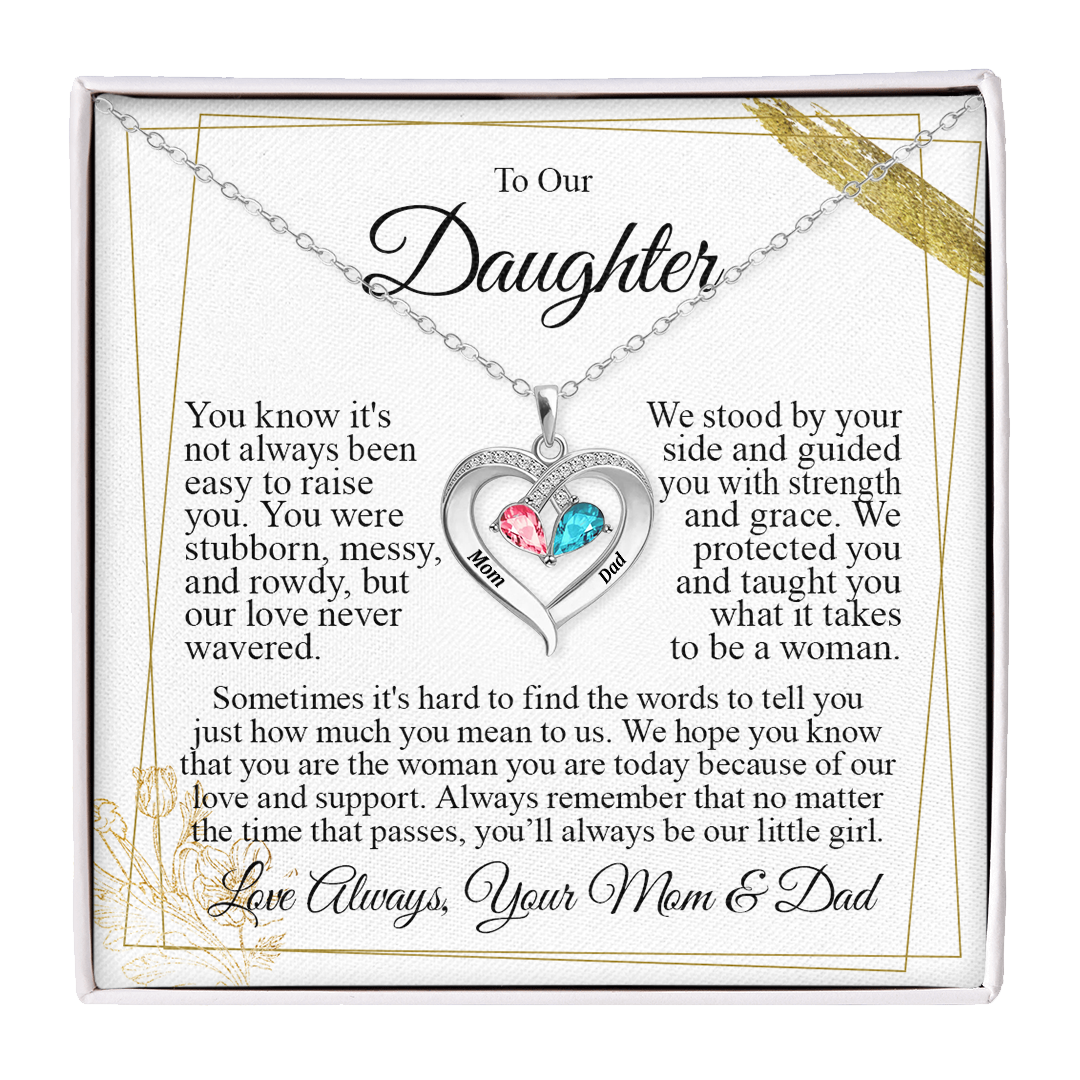 To my Daughter - Family necklace
