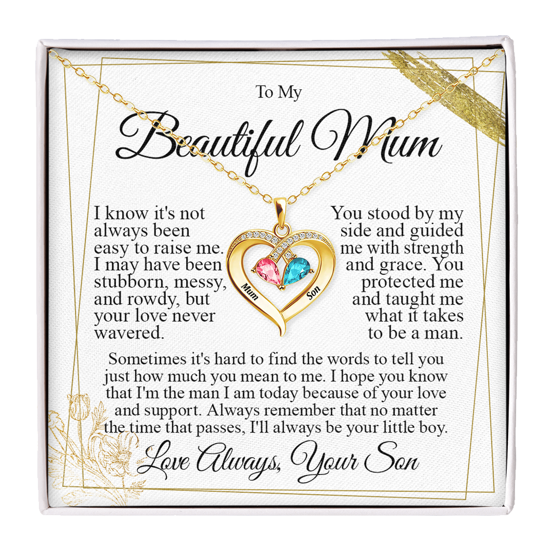 To my Mum - Family necklace