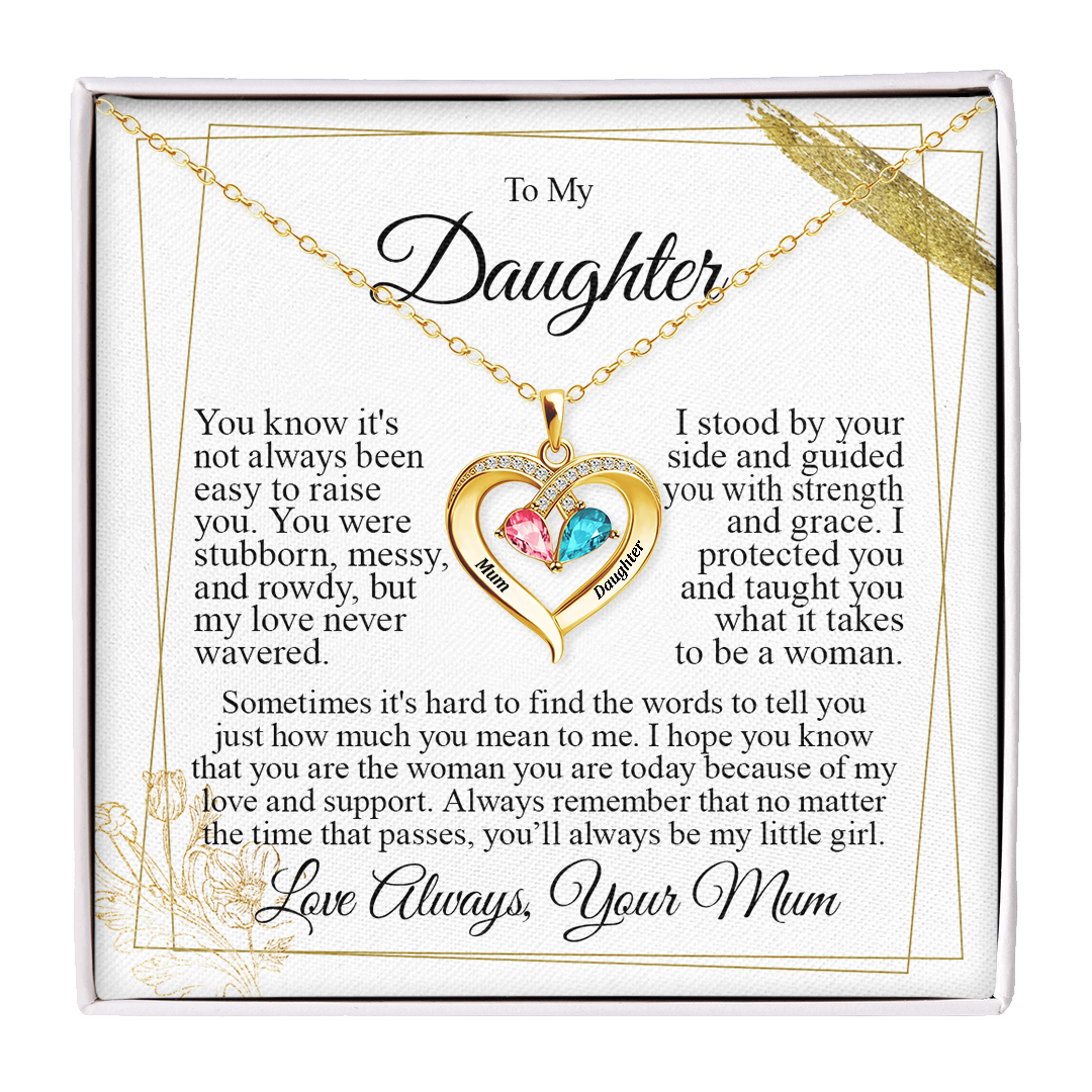 To my Daughter - Family necklace