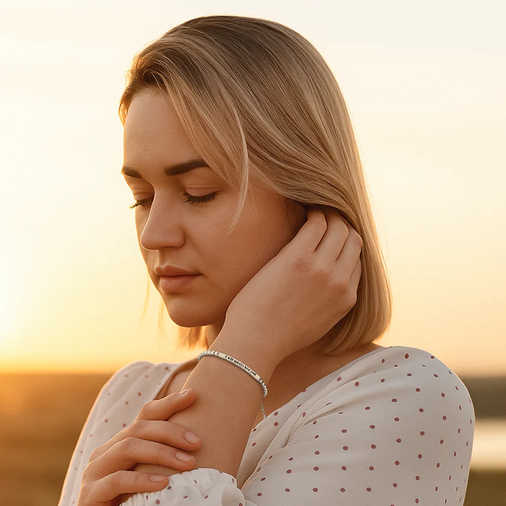 To my Queen - Faith Bracelet