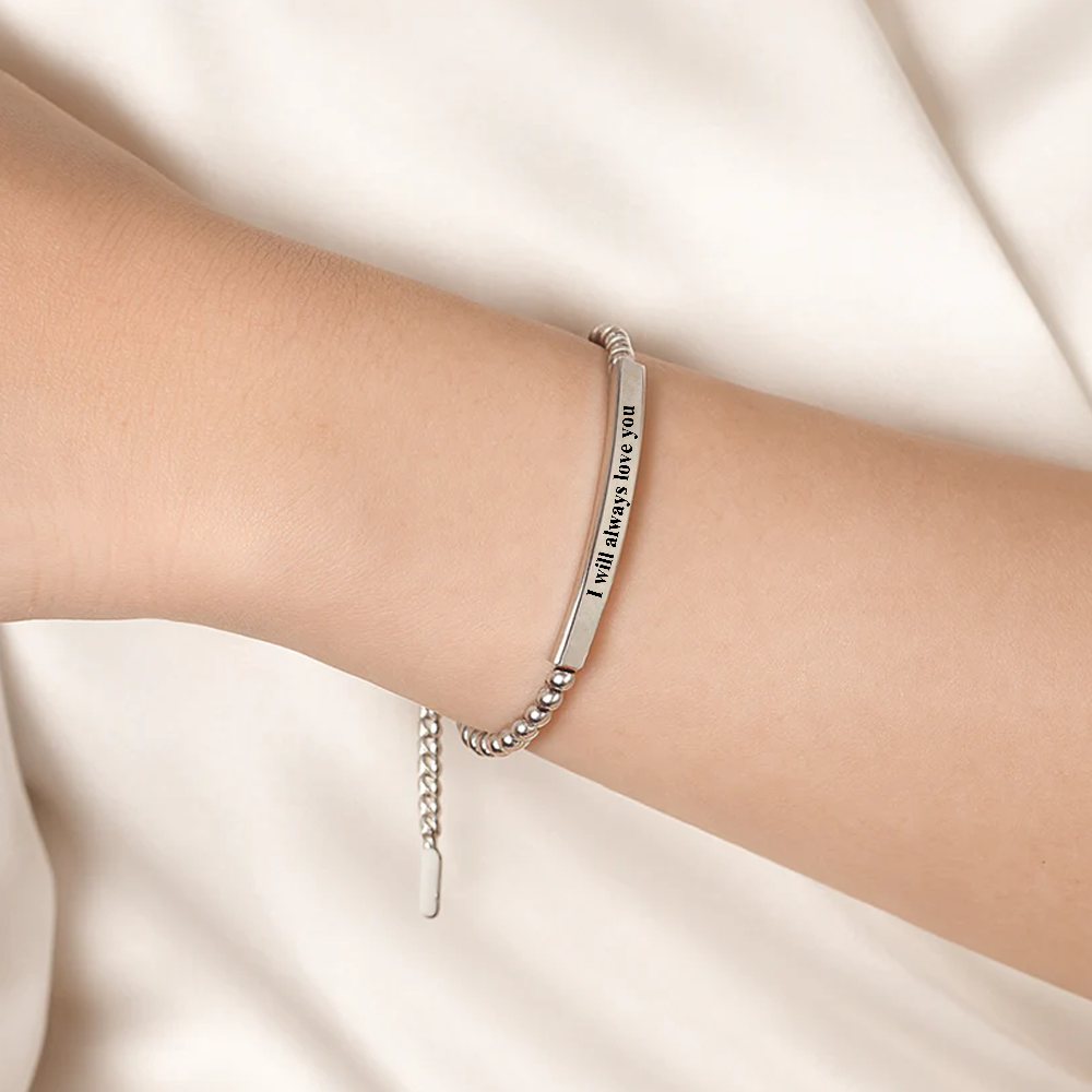 To my Queen - Faith Bracelet