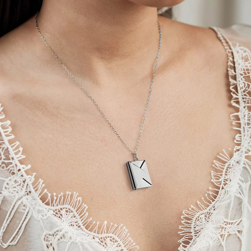 To My Wife - Love Letter Necklace