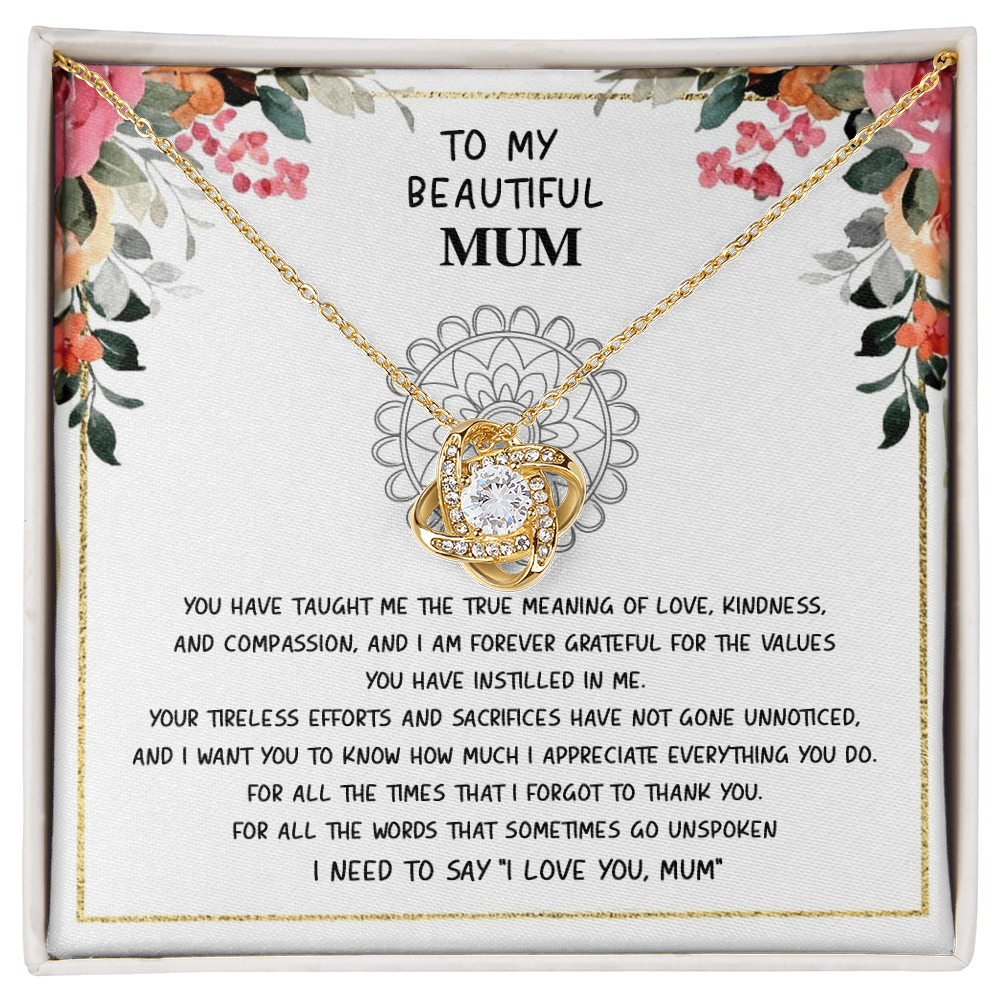 To my Mum - Forever Grateful
