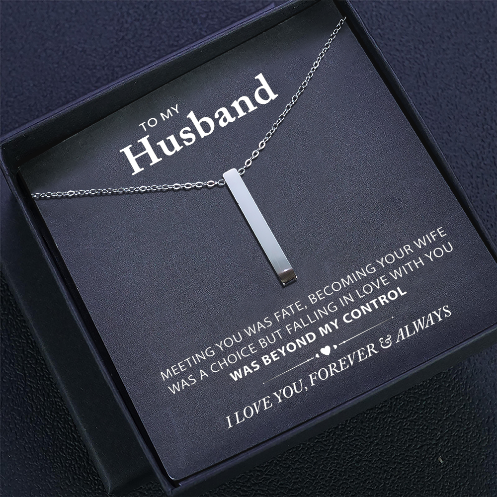 To my Man - Always believe in yourself - Black