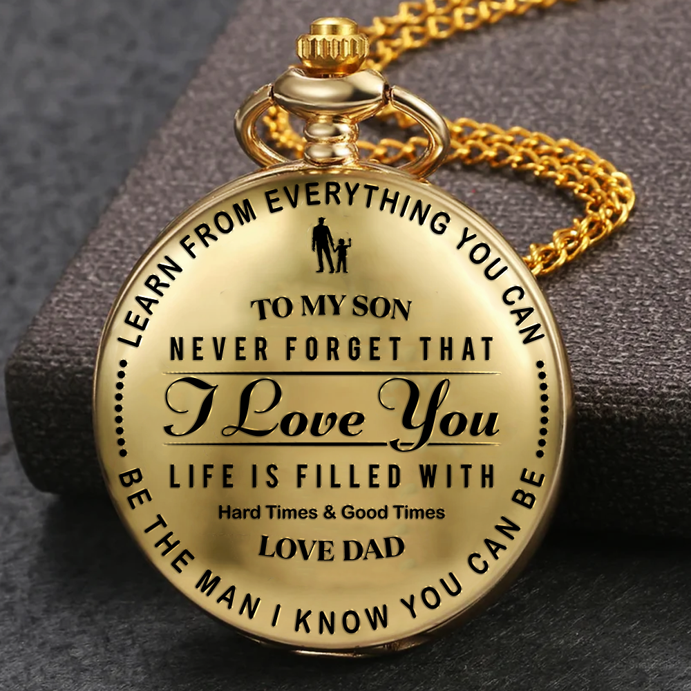 To my Son - Luxury vintage watch - Gold