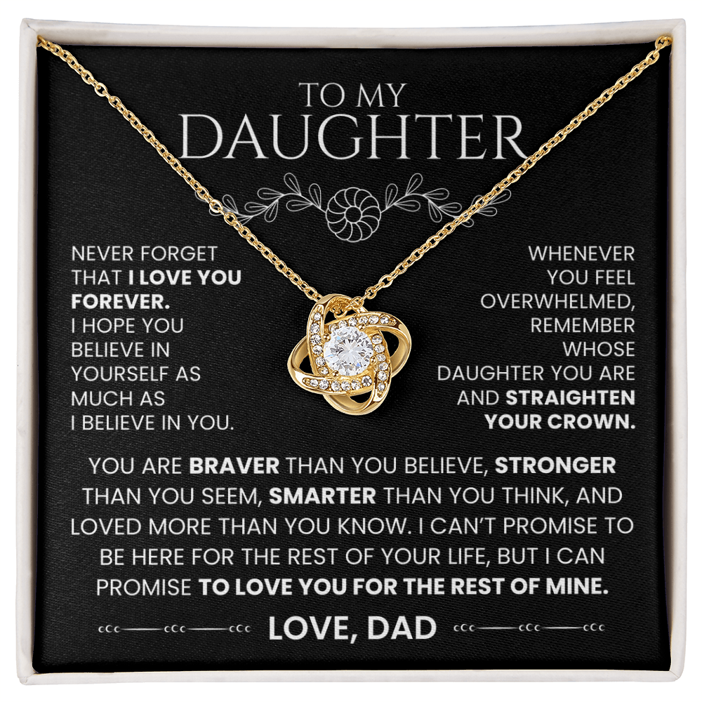 To My Daughter – Wherever You Go Necklace