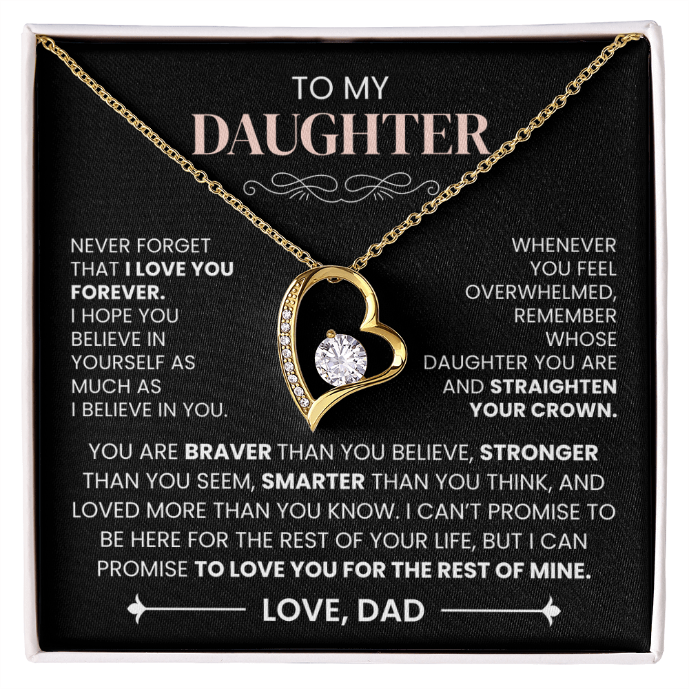 To My Daughter – Always by Your Side Necklace