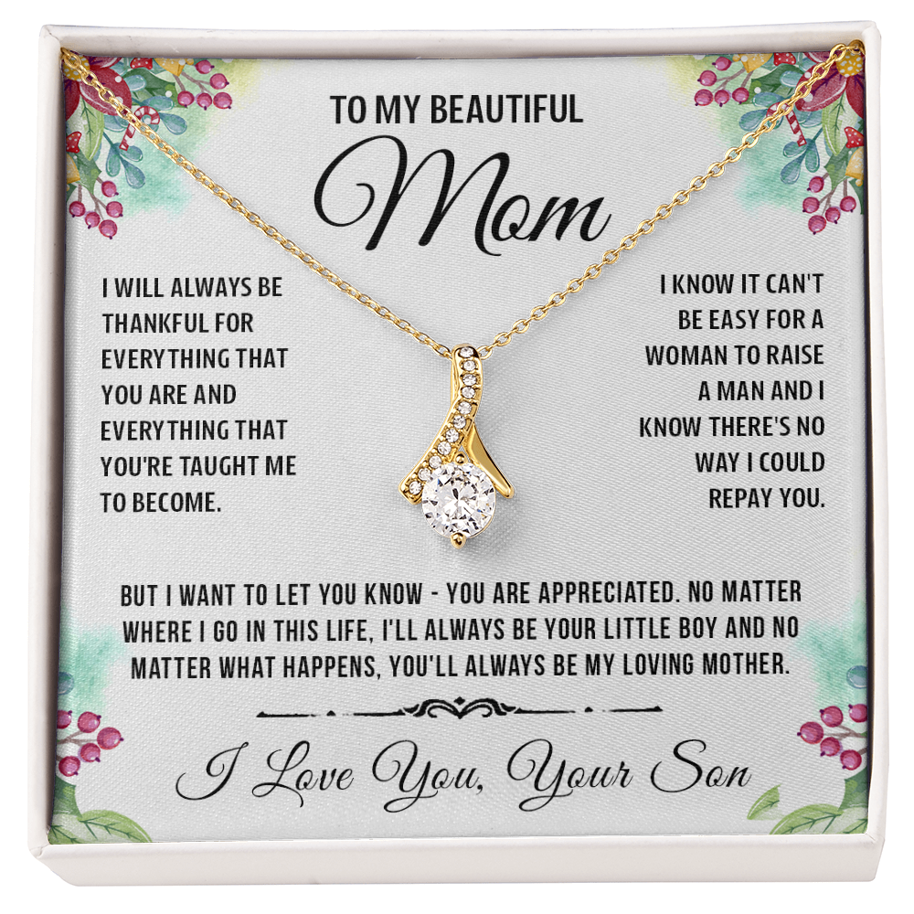 To My Special Mom - Pendant Necklace