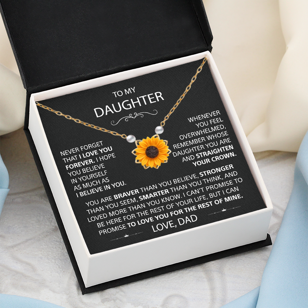 To my Daughter - My sunflower