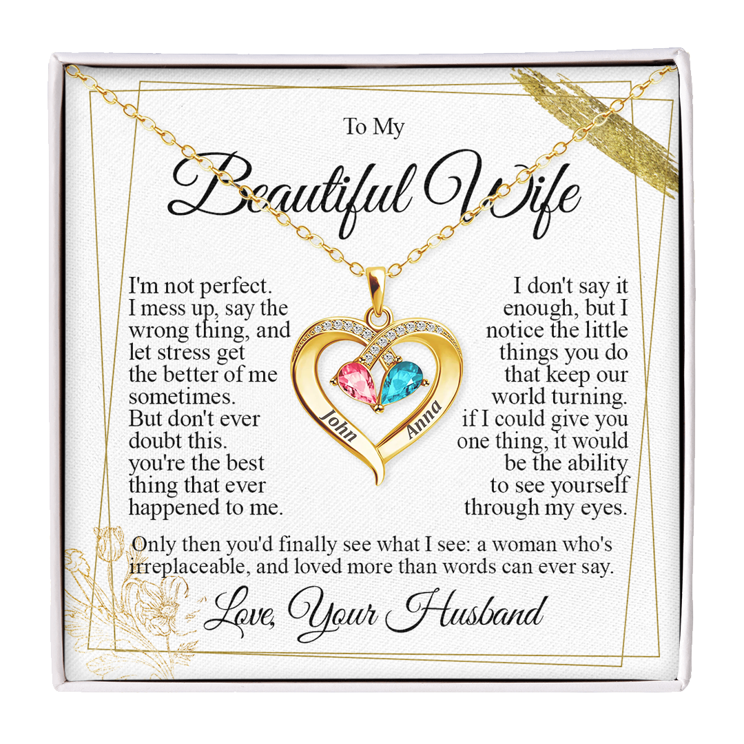 To my Wife - Forever Love Necklace