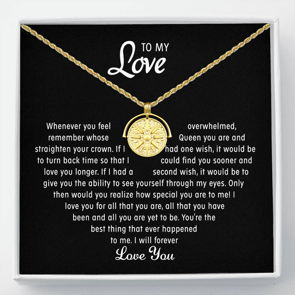 To My Love - Sun Necklace