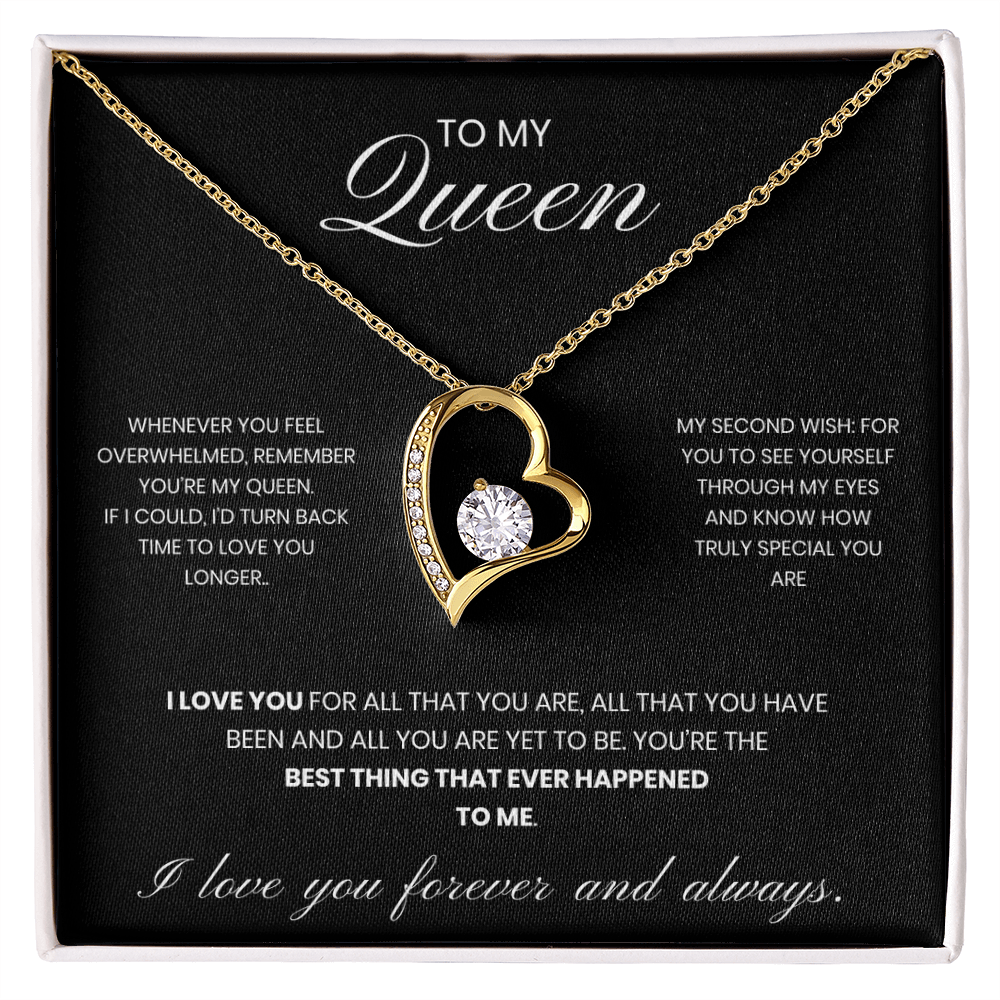 To my Queen - Forever Love Necklace