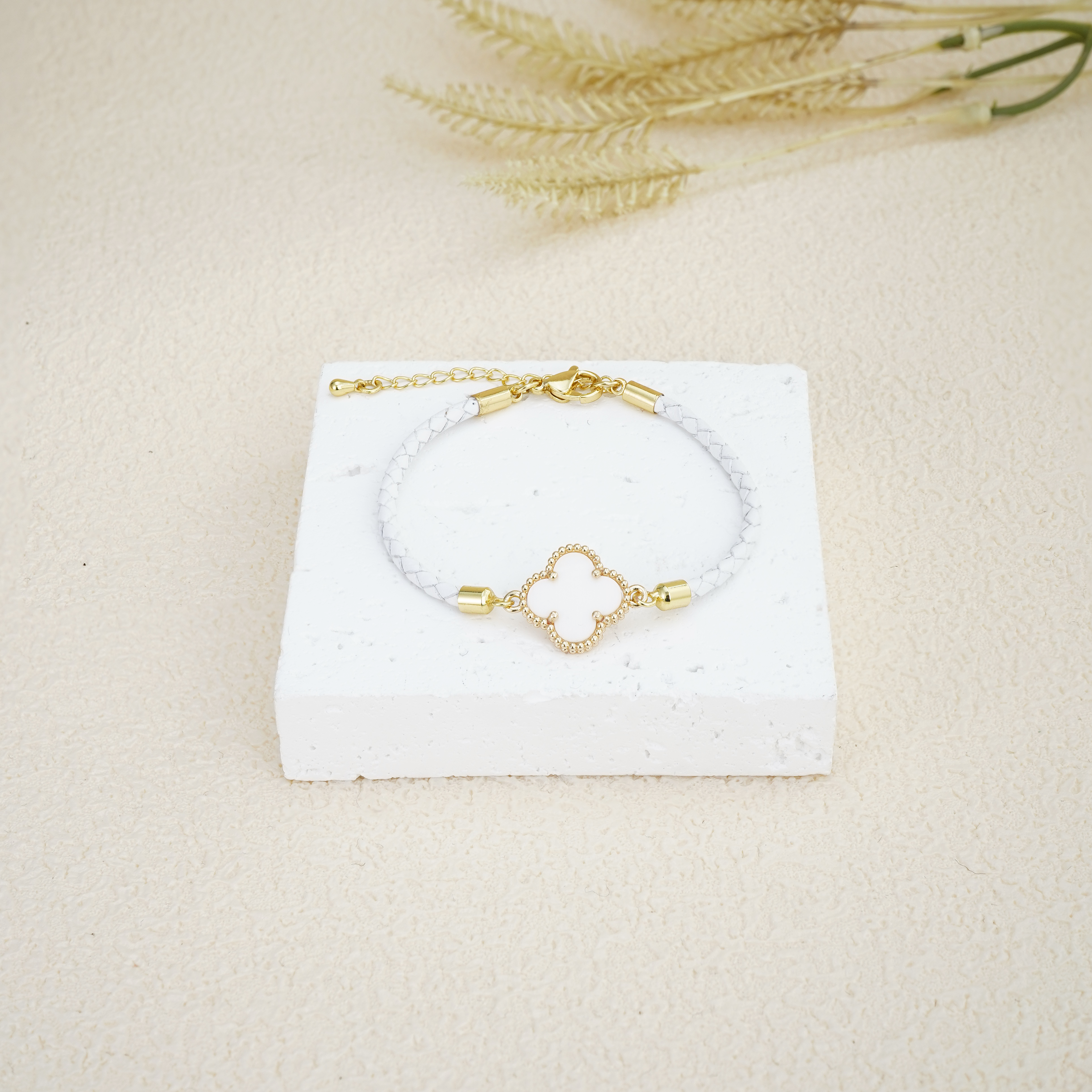 Eternal Luck leather bracelet