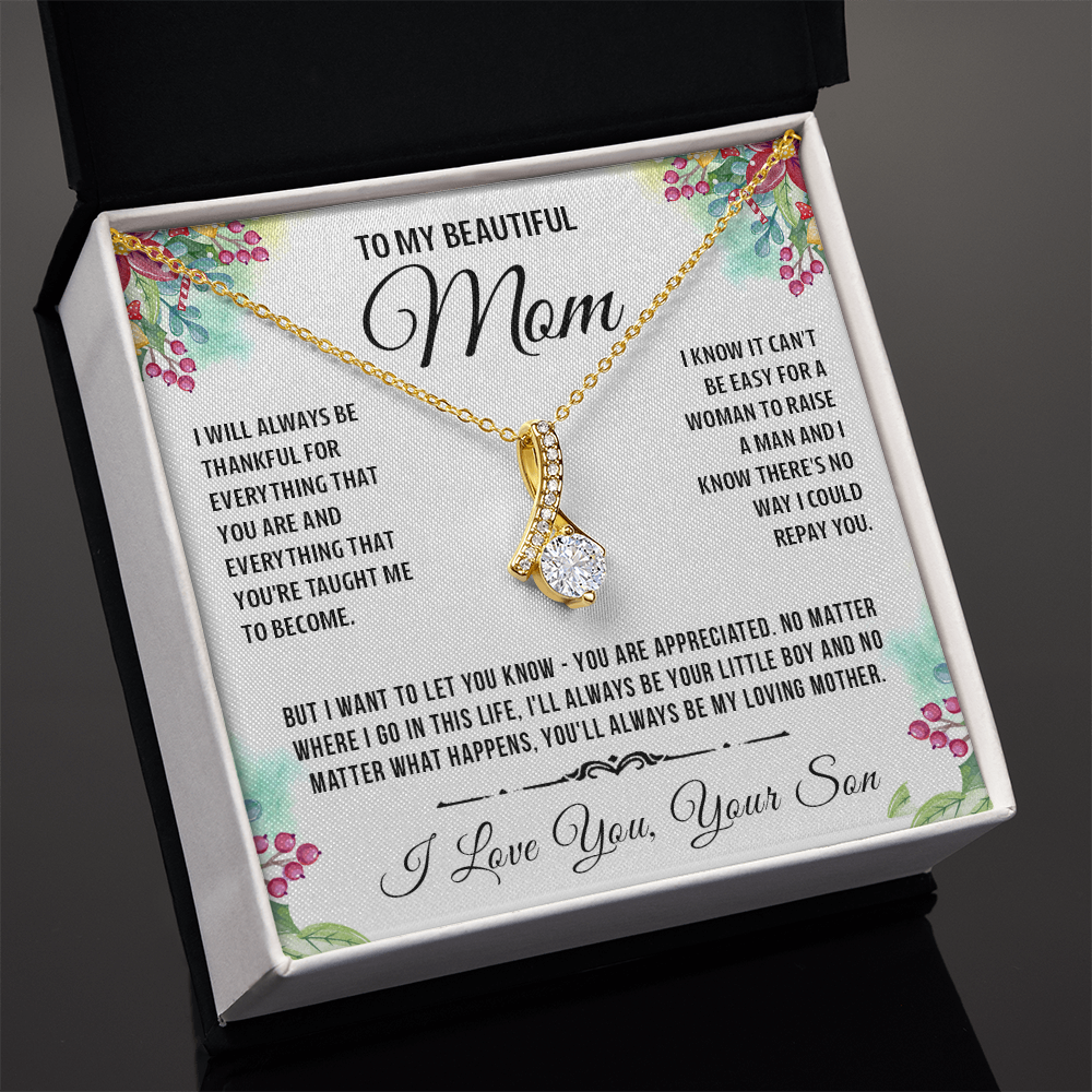 To My Special Mom - Pendant Necklace