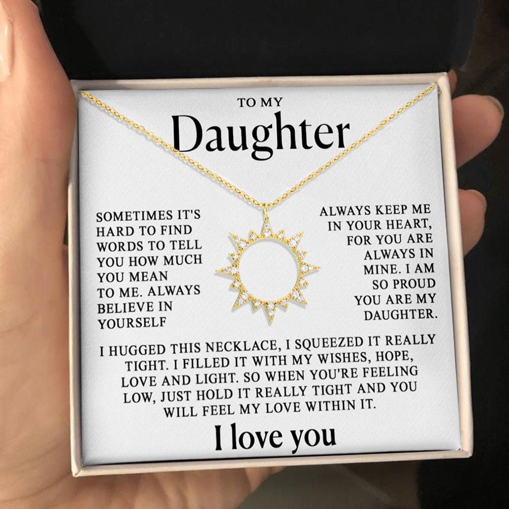 To my Daughter - My sun