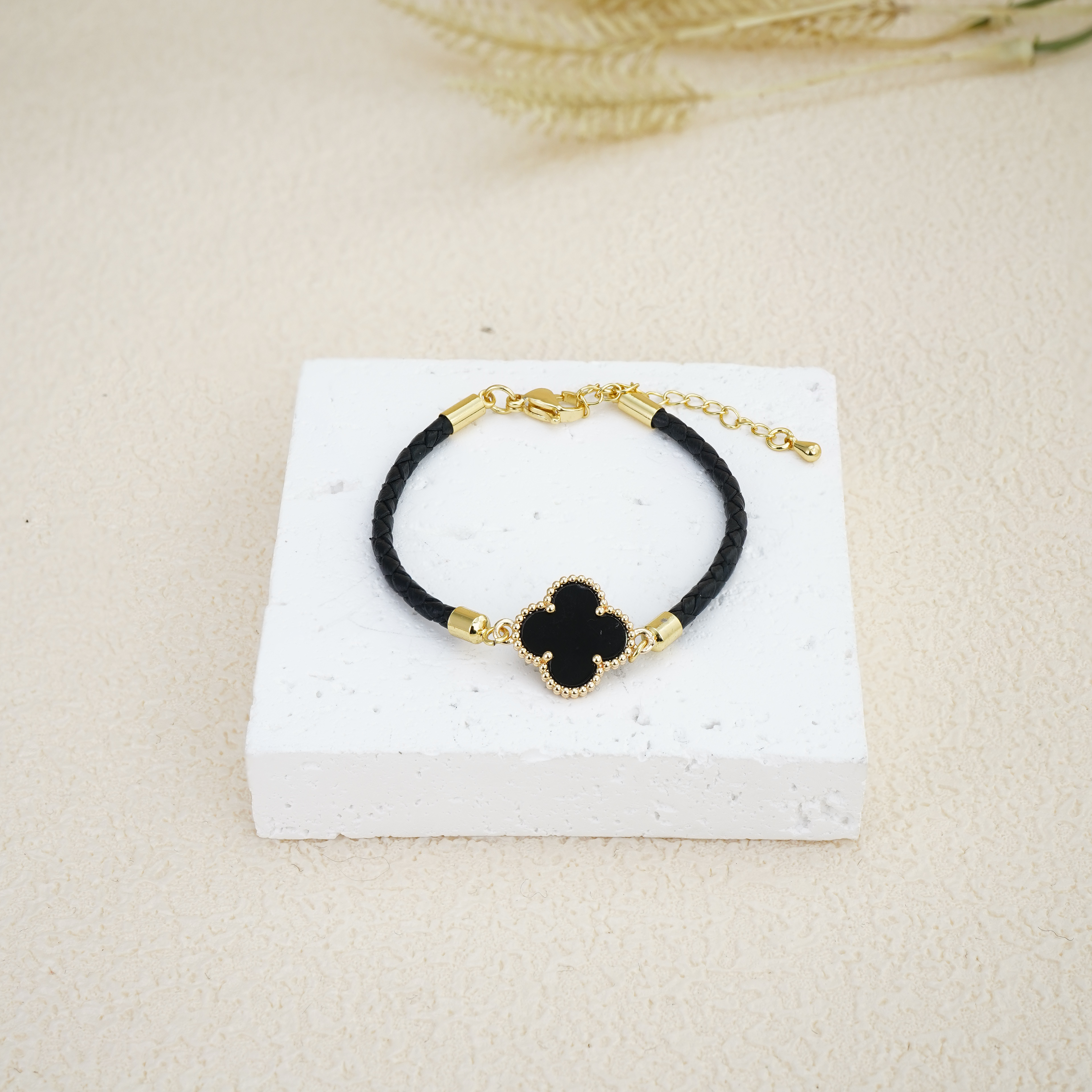 Eternal Luck leather bracelet