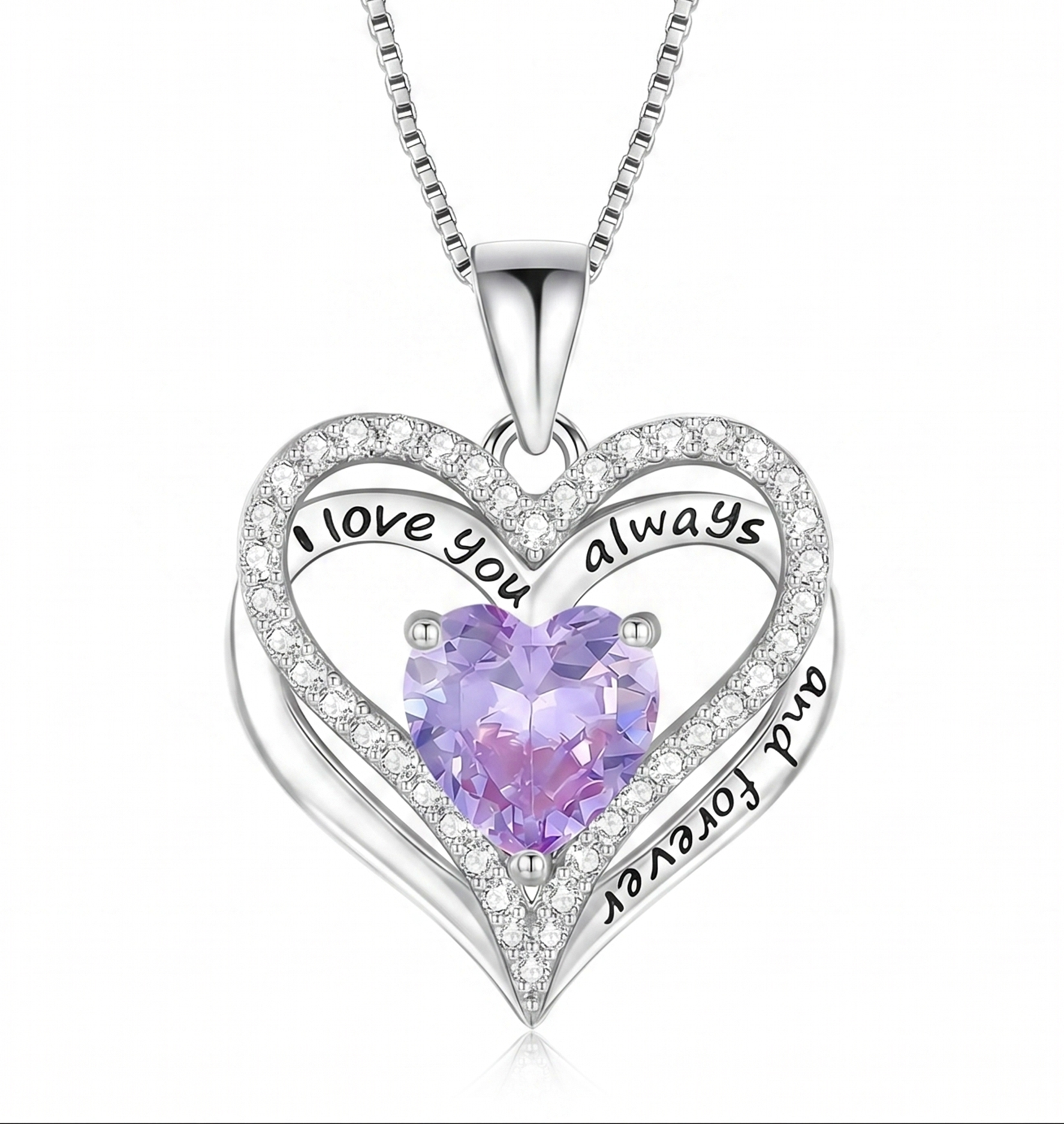 Apology Gift For Her -  Personalized Heart necklace