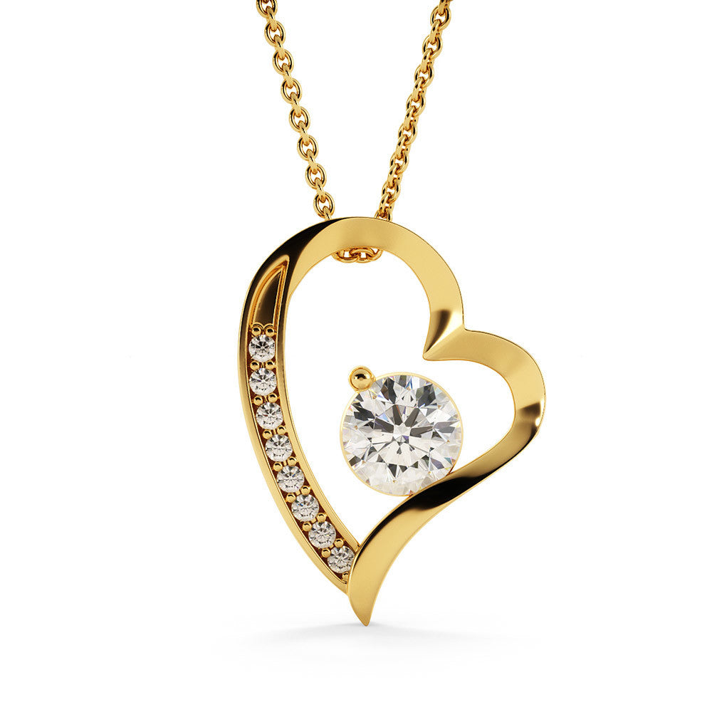 To My Queen - Heart Eternal Necklace