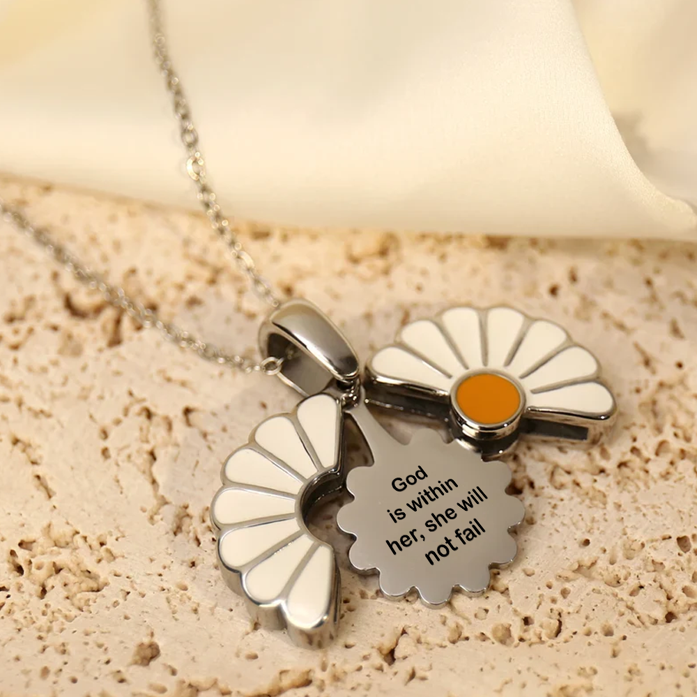 Strength Necklace - She will not fail