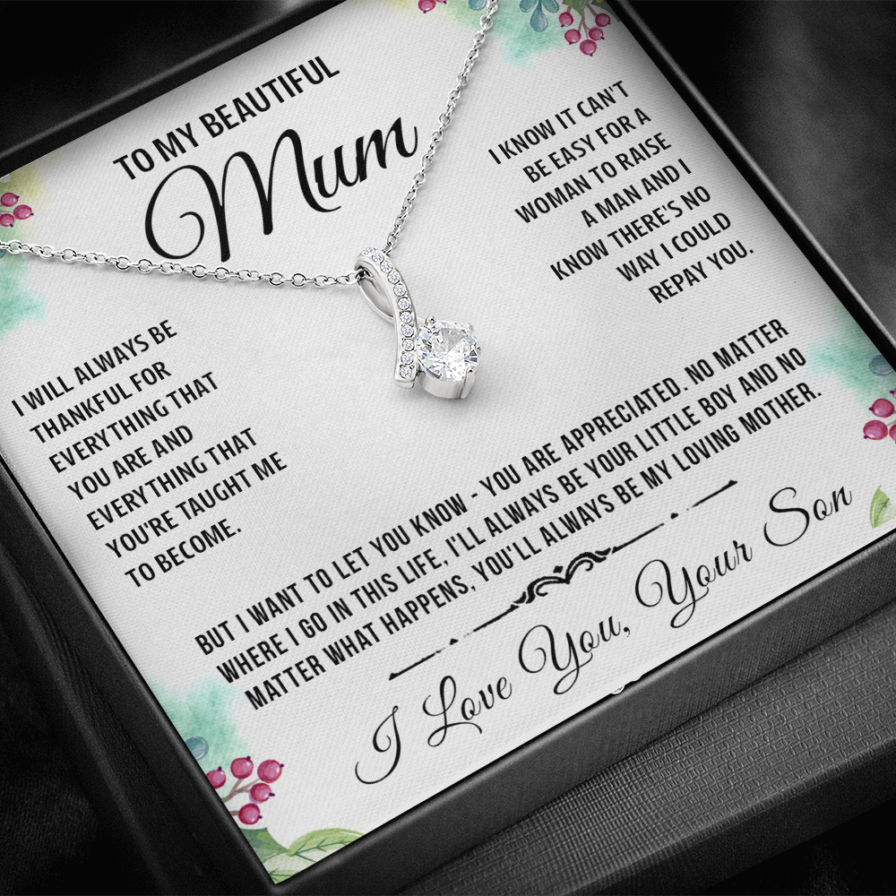 To My Special Mum - Pendant Necklace