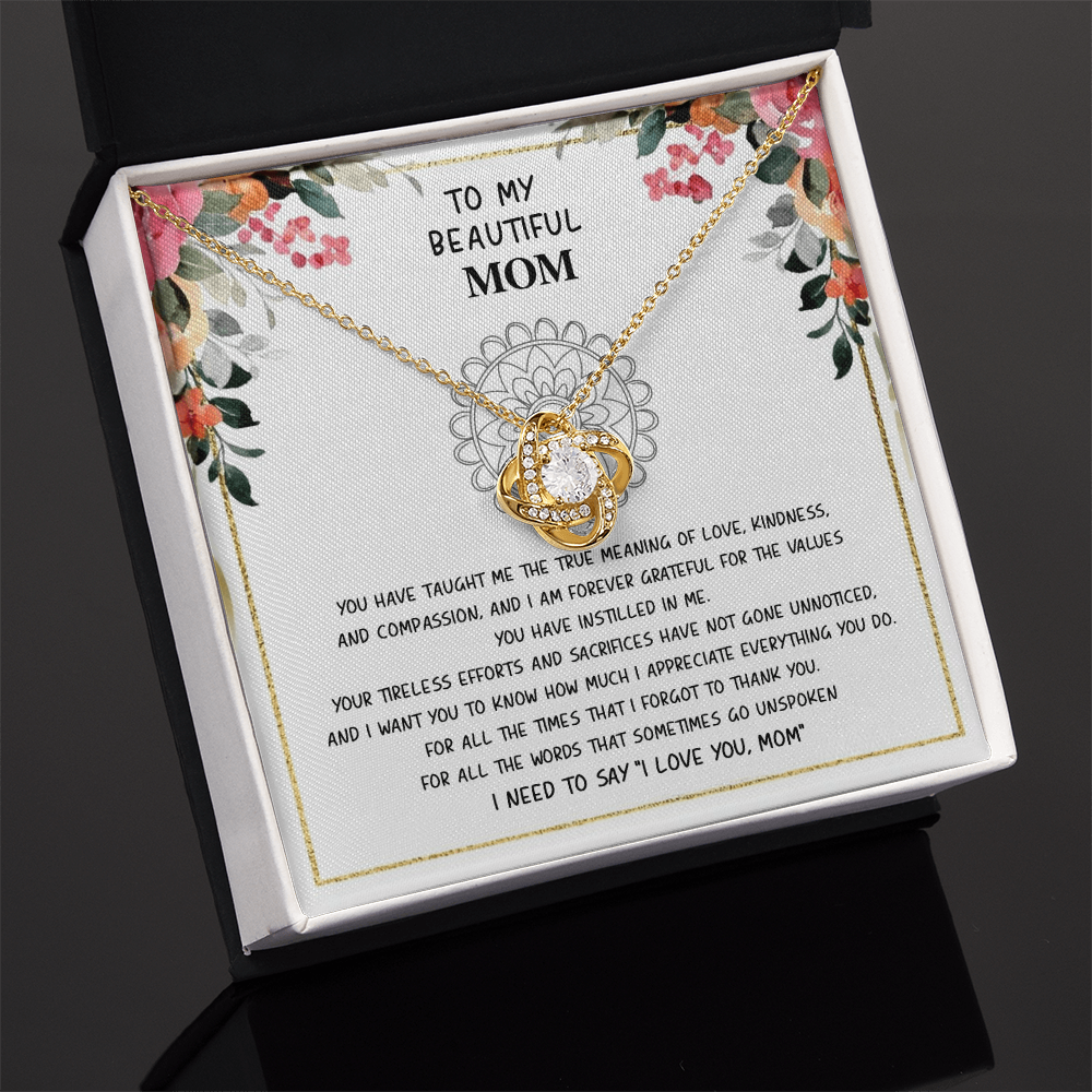 To my Mom - Forever Grateful