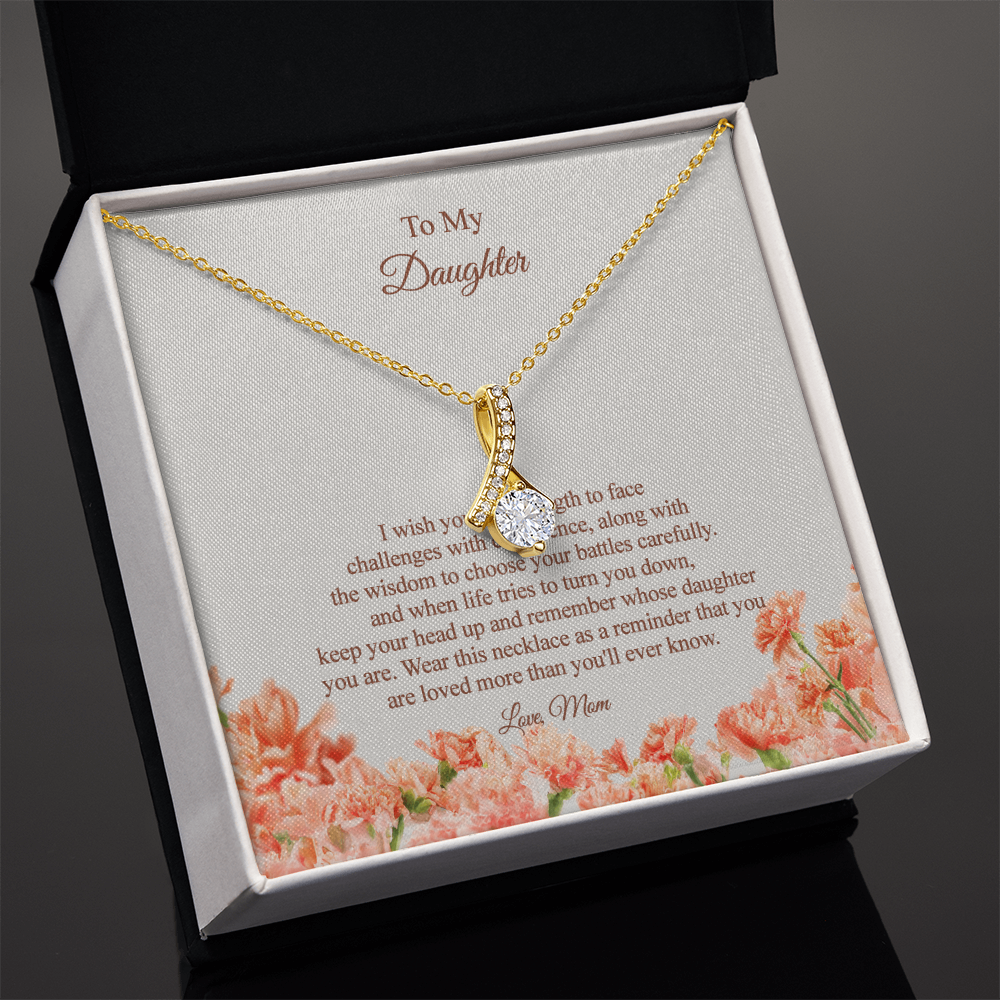 To my Daughter - from Mom - I wish you the strength and wisdom