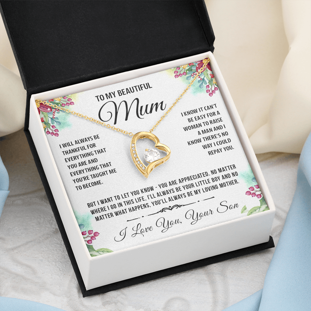 To My Special Mum - Heart Necklace