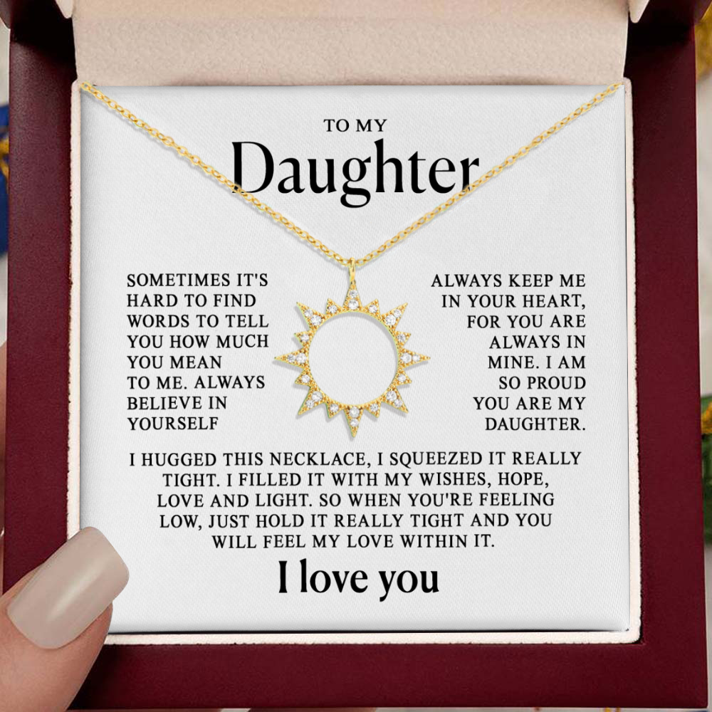 To my Daughter - My sun