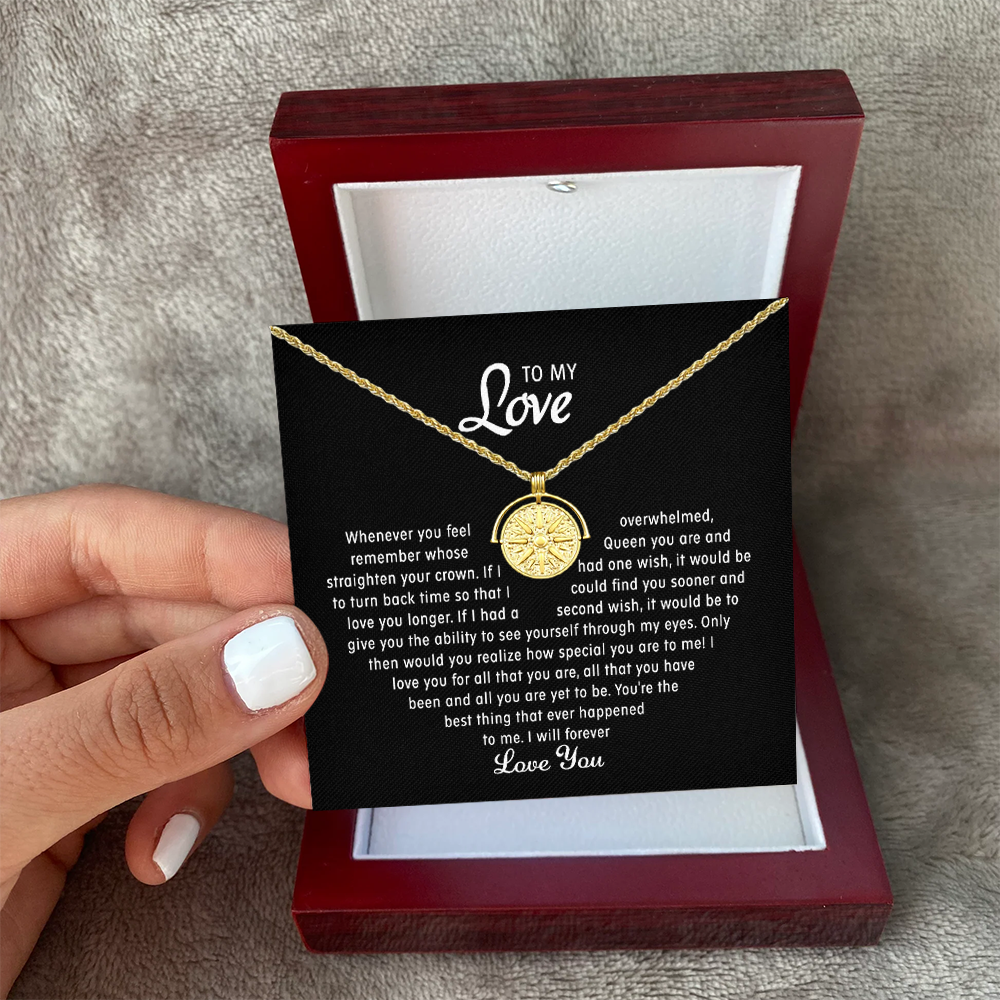 To My Love - Sun Necklace