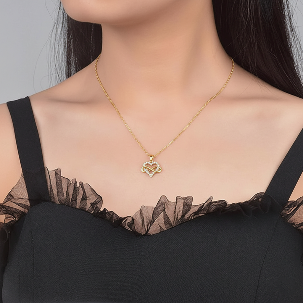 To my Daughter - Infinity Heart Necklace