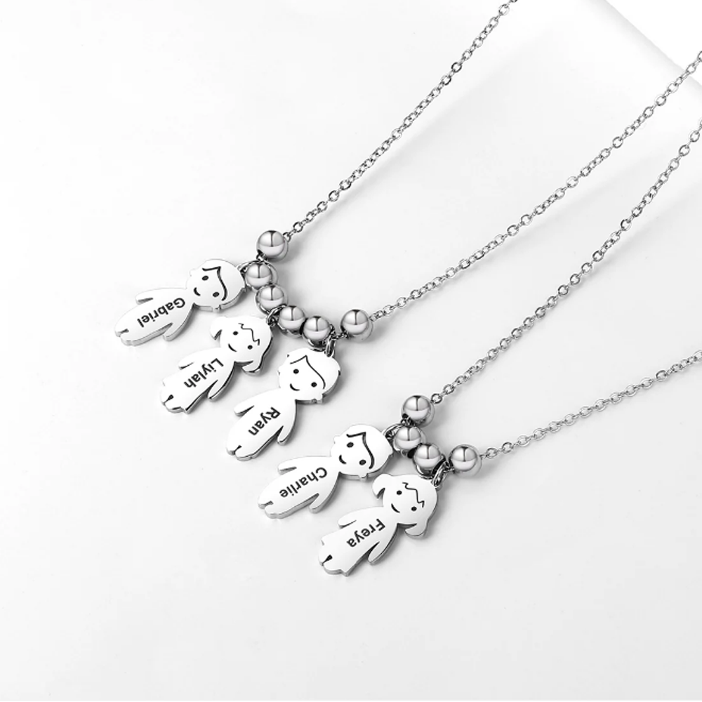 To the Best Mum - My children necklace