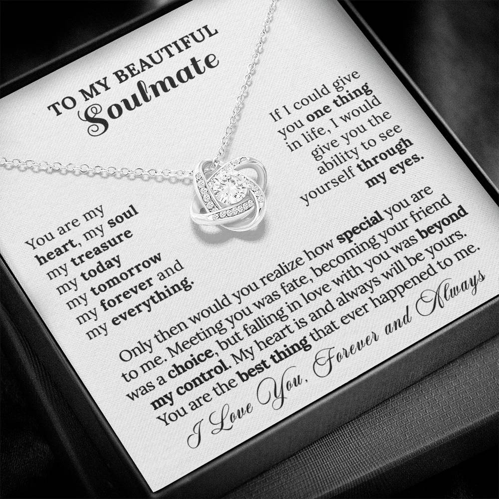 To My Soulmate - My Everything Necklace