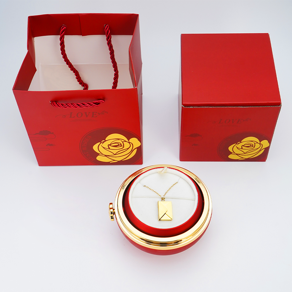 To My Love - Eternal Rose Sphere - Gold