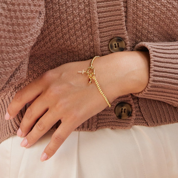 Luxus cross bracelet - Always with me