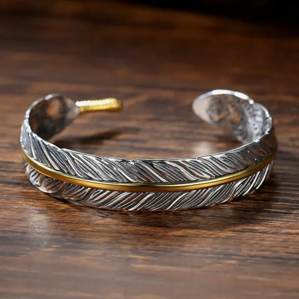 To my Son - Feather bracelet