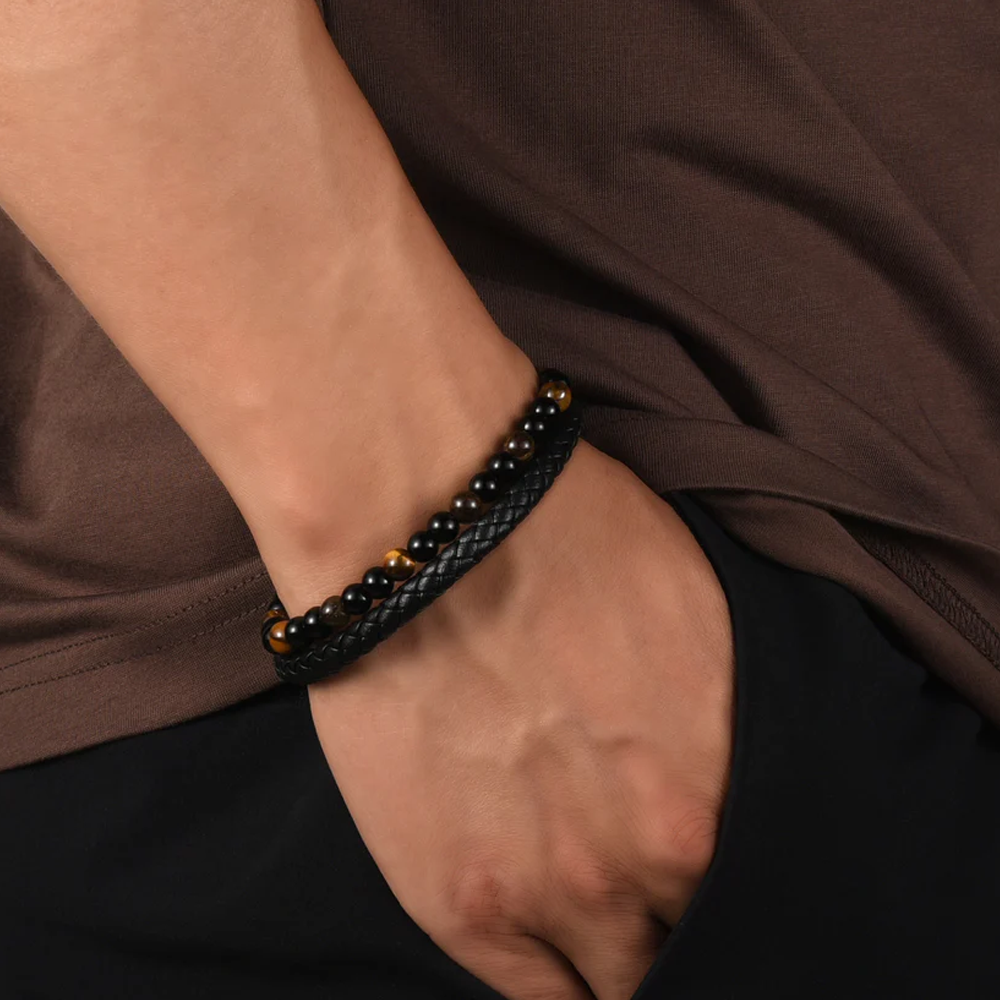 The Guardian - Son's Tiger Eye Protection Bracelet