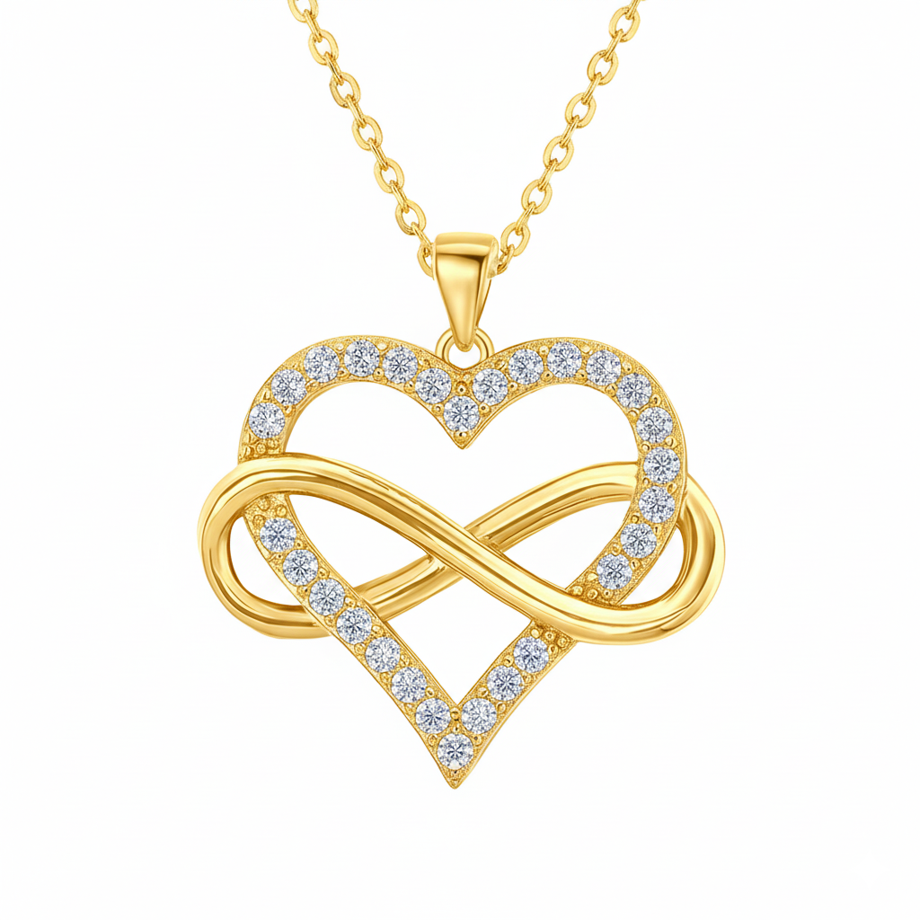 To my Wife - Infinity Heart Necklace