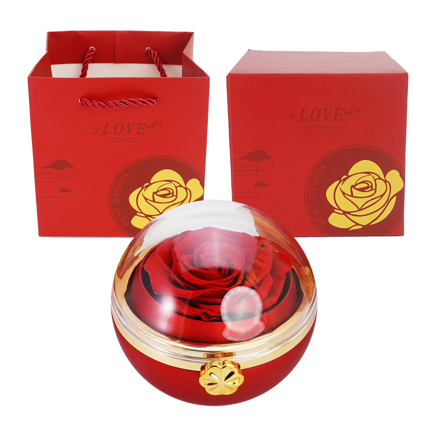 To My Love - Eternal Rose Sphere