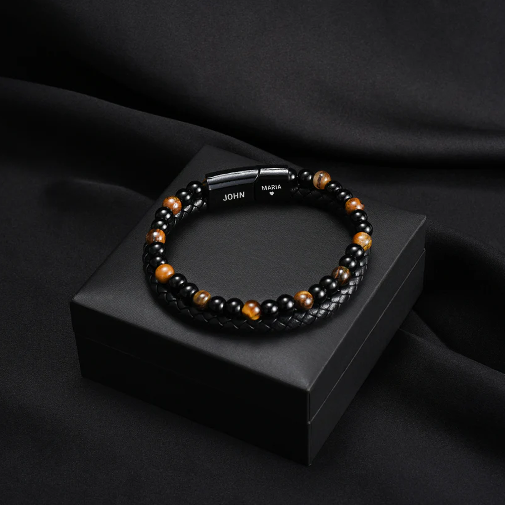 The Guardian - Son's Tiger Eye Protection Bracelet