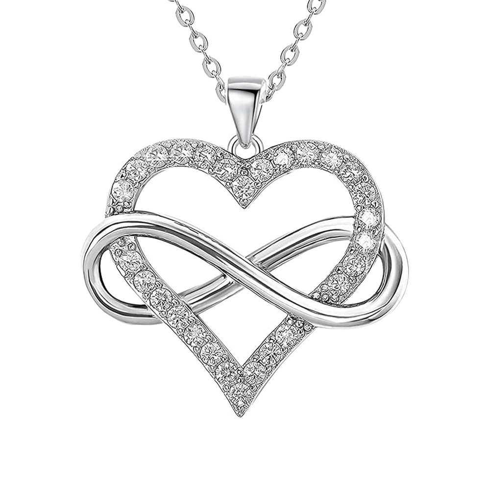 To my Queen - Infinity Heart Necklace