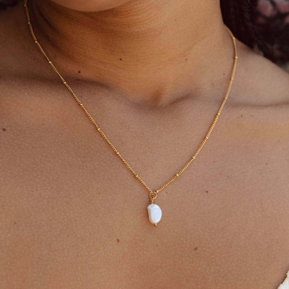 To My Soulmate - Love Pearl Necklace