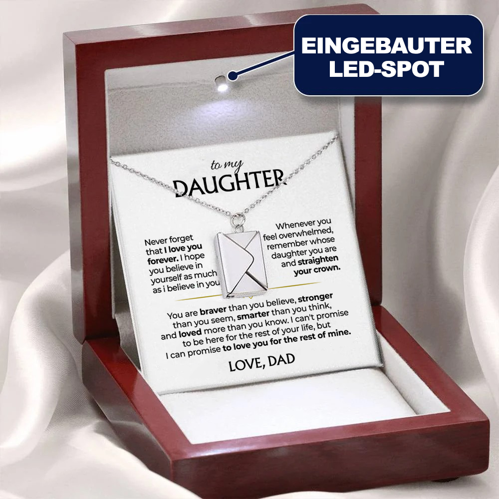 Love, Dad - Love Letter Necklace