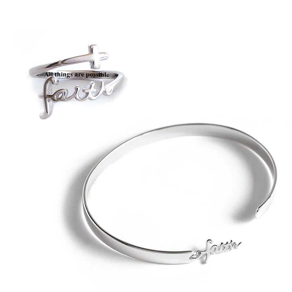 To my Granddaughter - Faith Ring