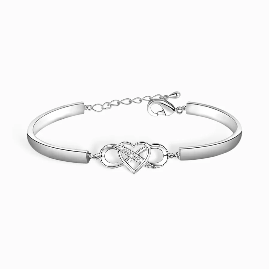 No Storm, No Strength | Never Forget How Much I Love You | Infinity bracelet