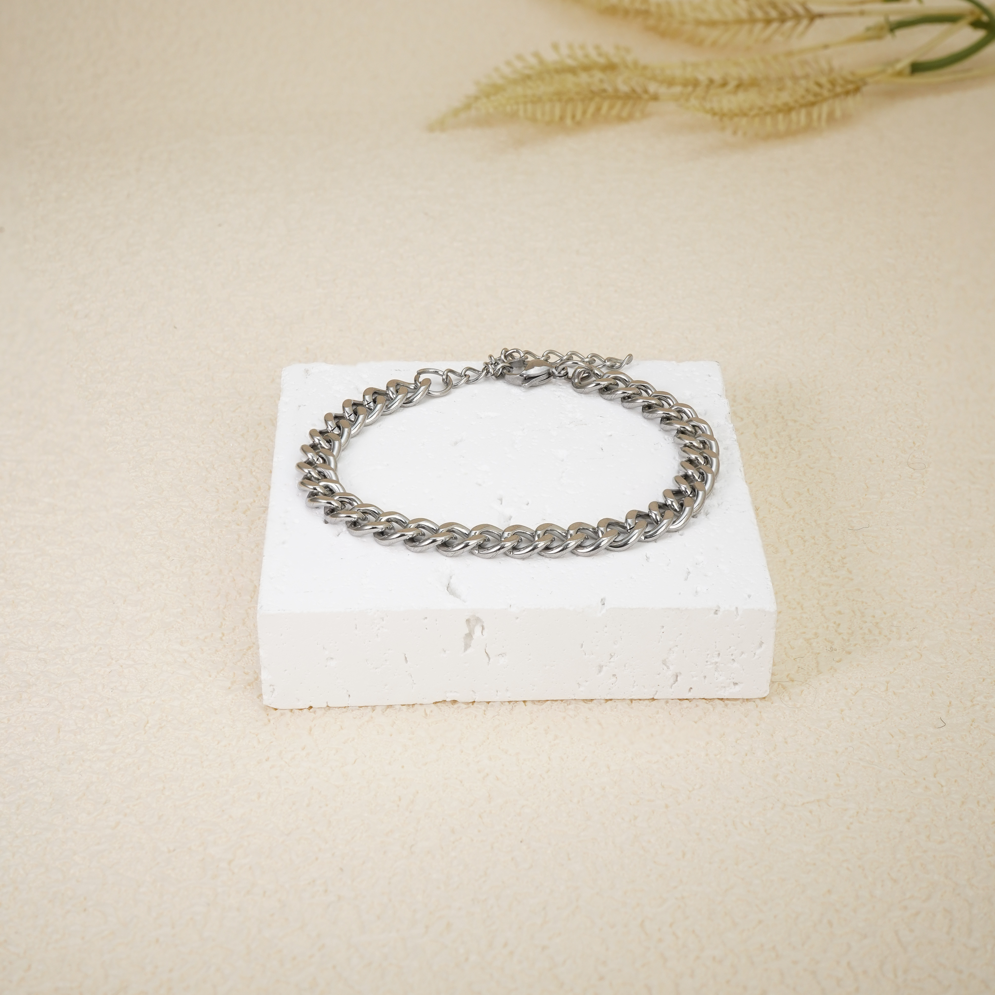 Man Cuban Chain Bracelet