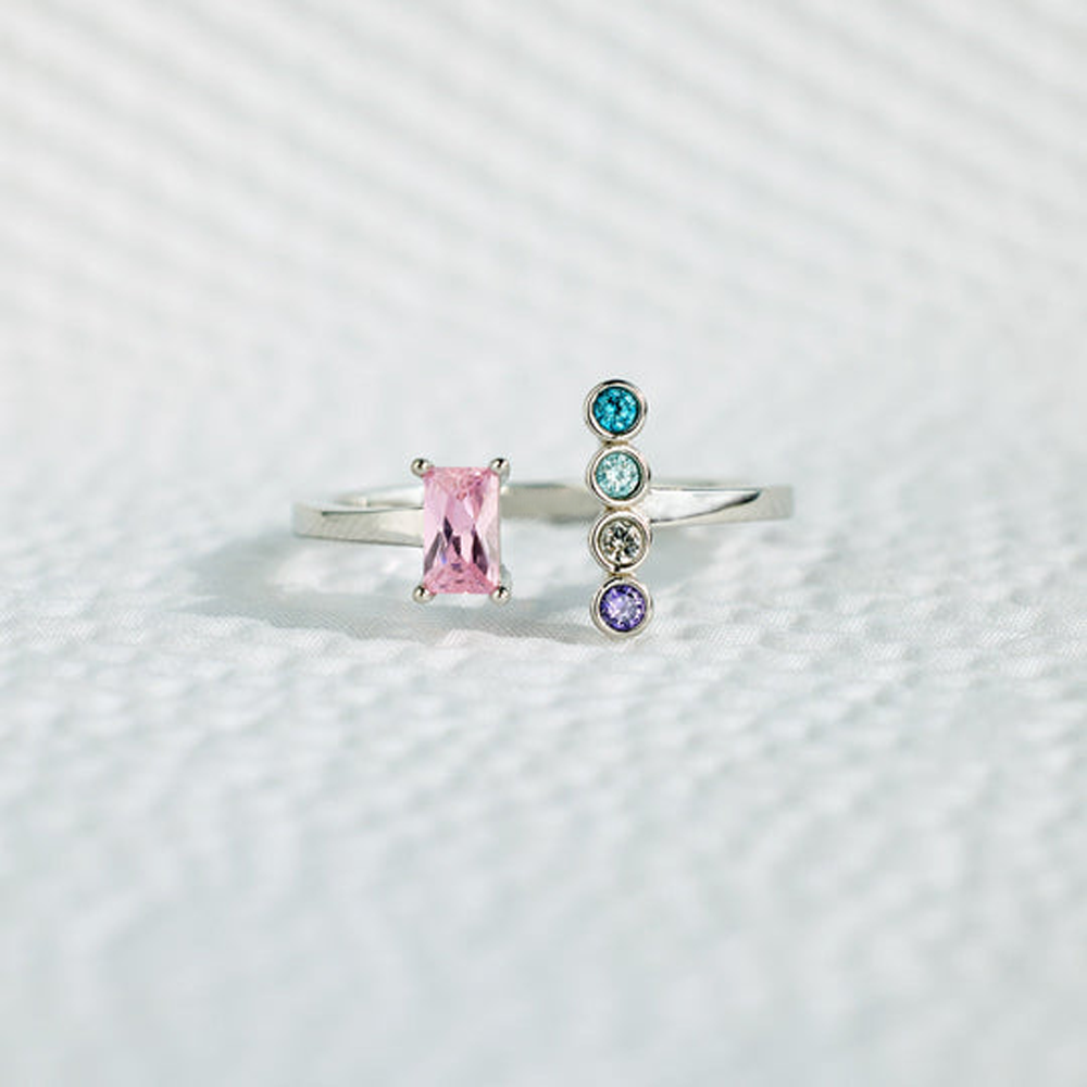Forever with me - Birthstone ring