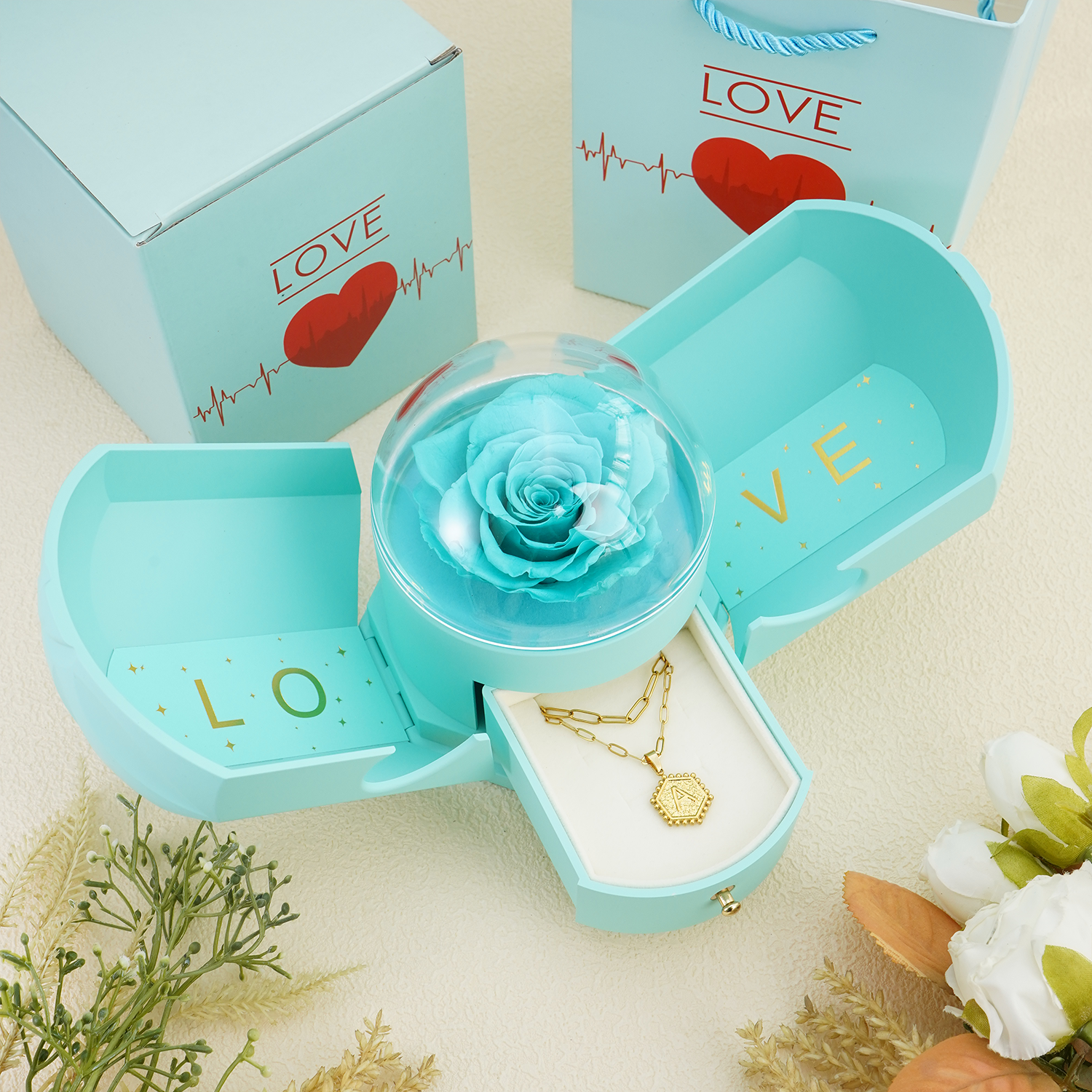 To my Love - Custom Eternal Necklace