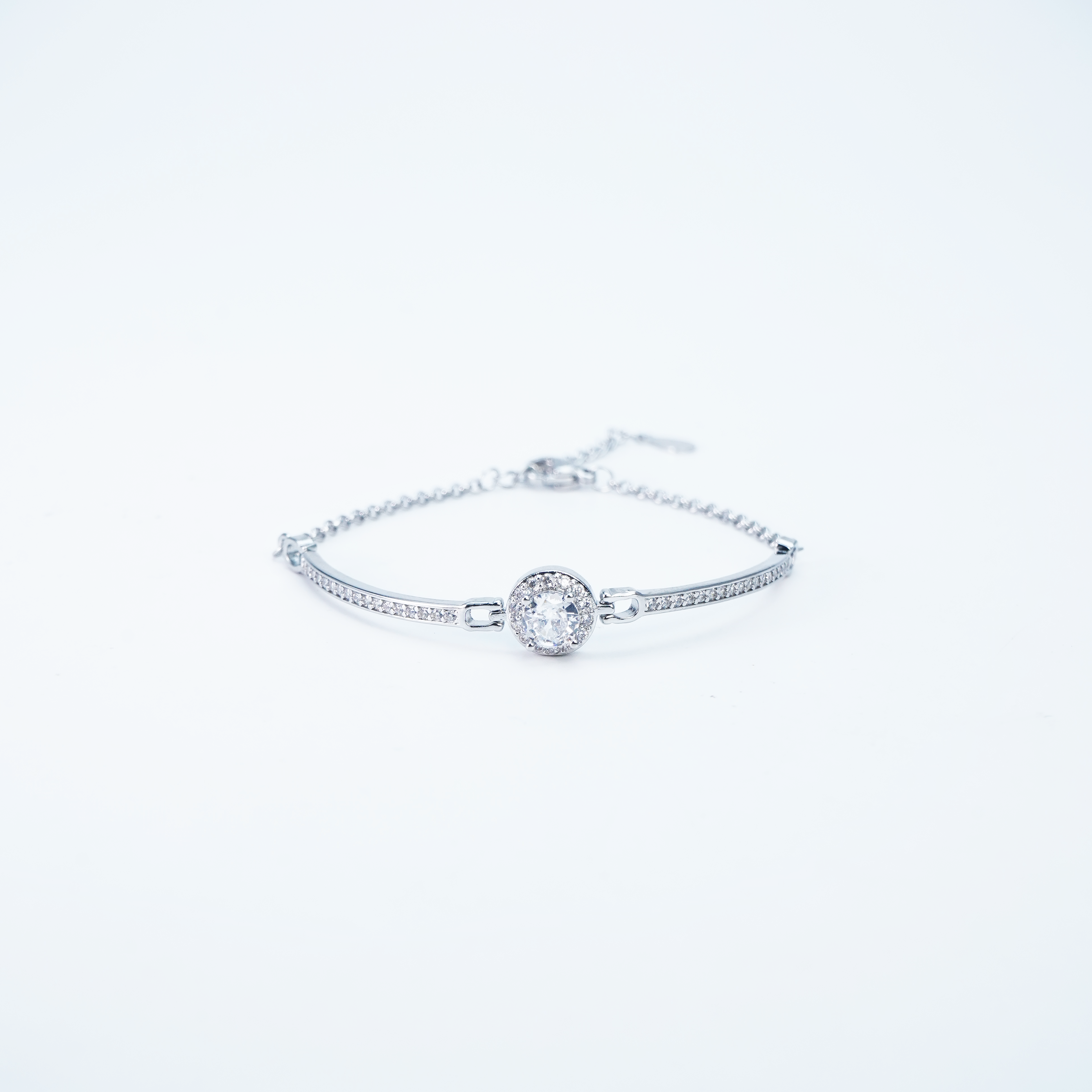 Woman Silver Diamond bracelet