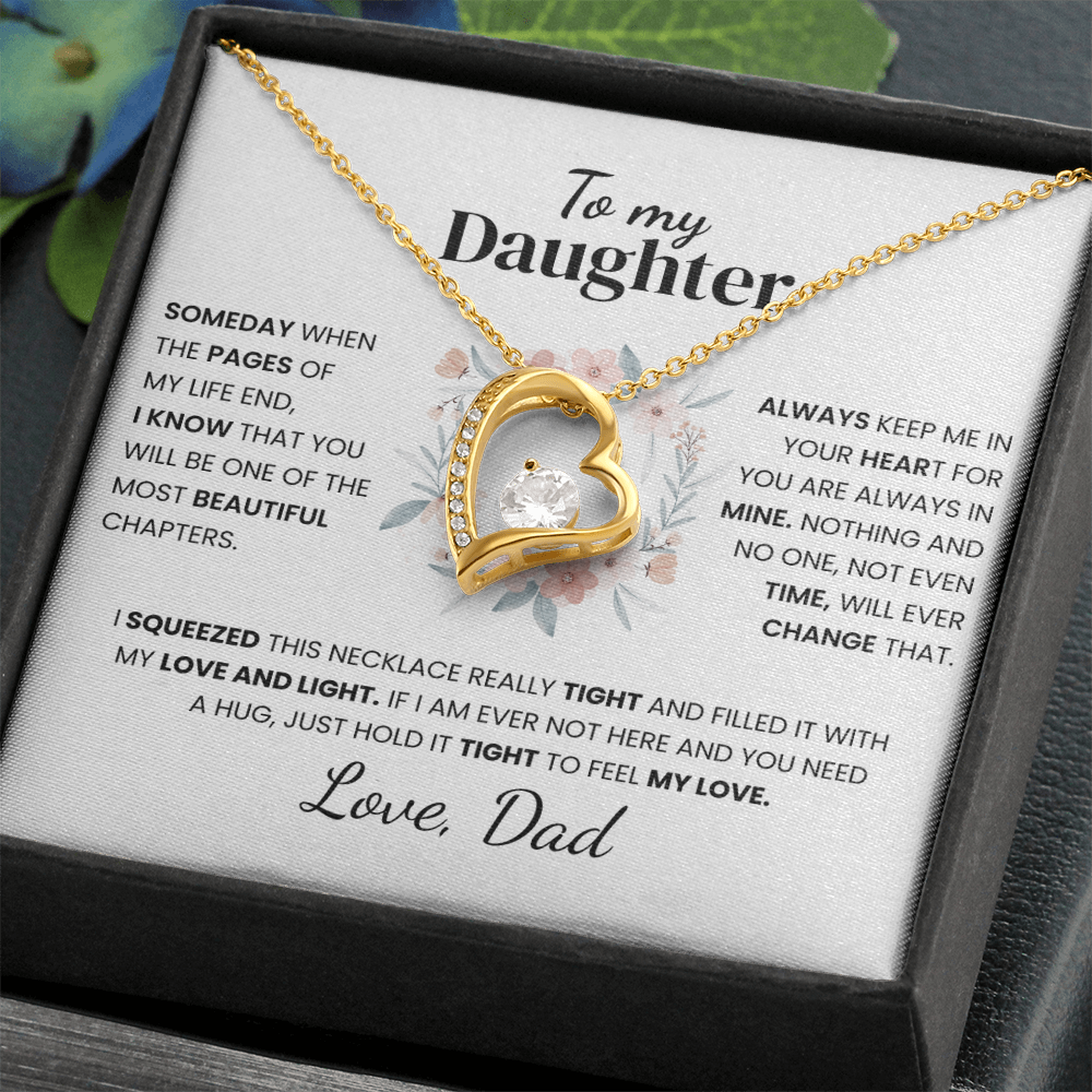 To my Daughter - Love, Dad