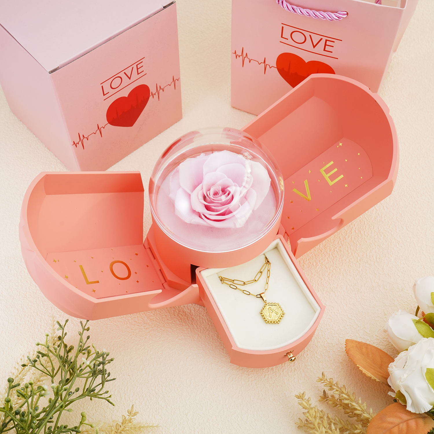 To my Love - Custom Eternal Necklace